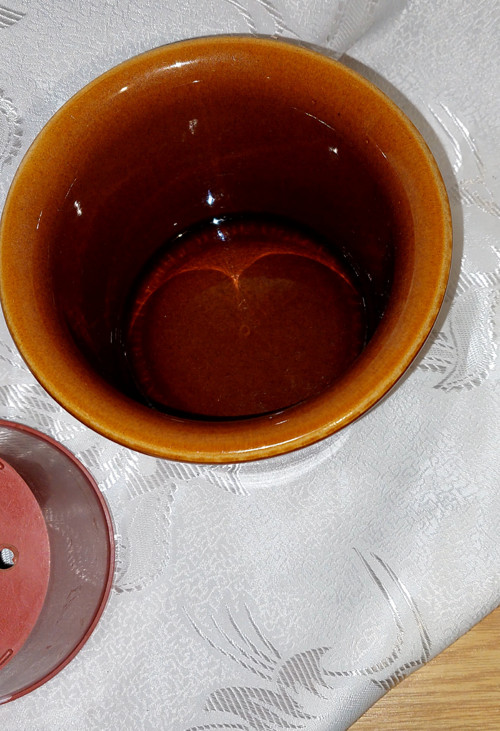 Keramický obal na květináč — foto 3