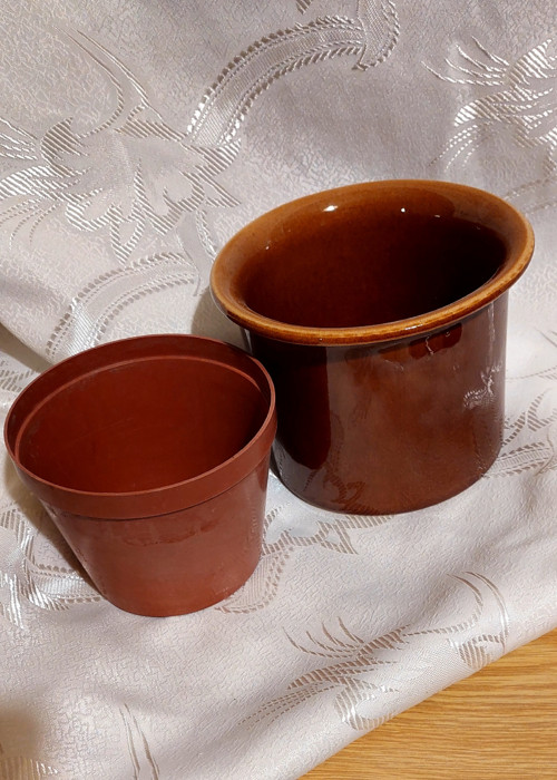 Keramický obal na květináč — foto 6