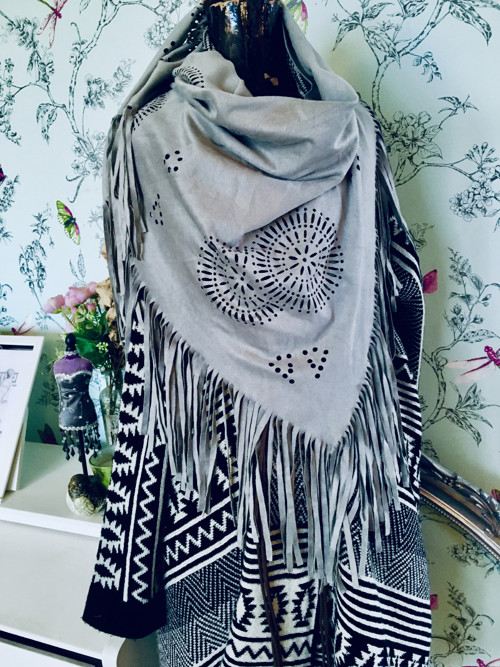 Šál pléd boho indiánský — foto 2