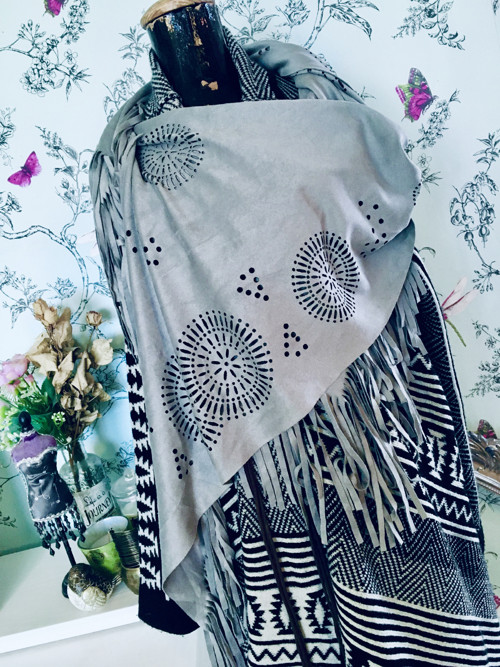 Šál pléd boho indiánský — foto 4