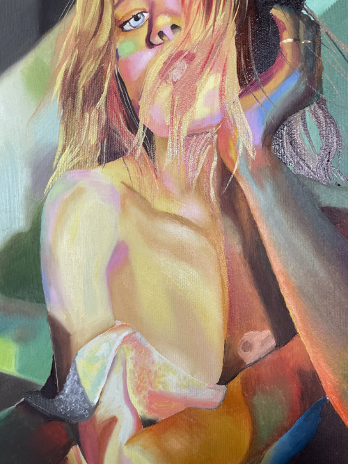 "Lady in longing" obraz — foto 3