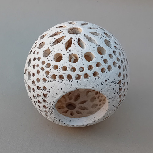 Lampa "koule" bílá malá — foto 3