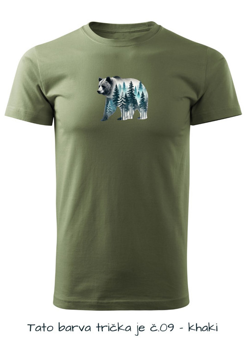 Pánské tričko "Wild bear" — foto 3