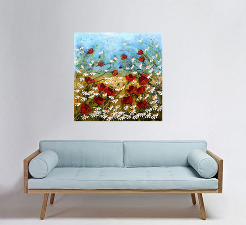 Léto........60x60cm — foto 4