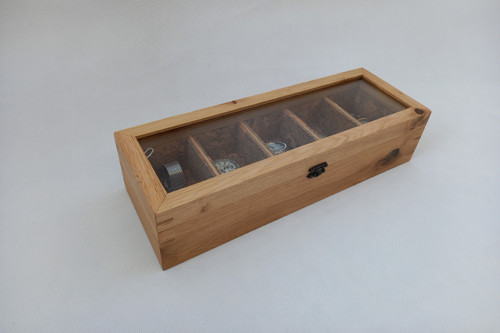 Dubový box na hodinky — foto 6