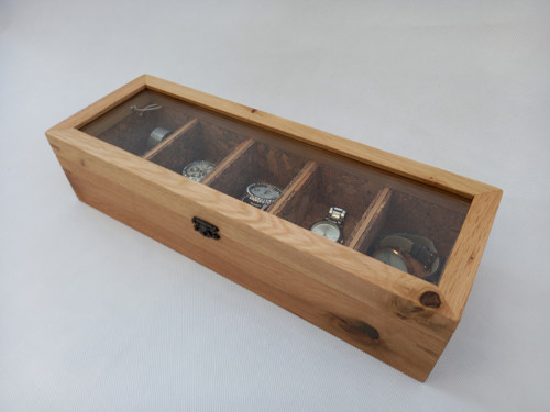 Dubový box na hodinky — foto 5