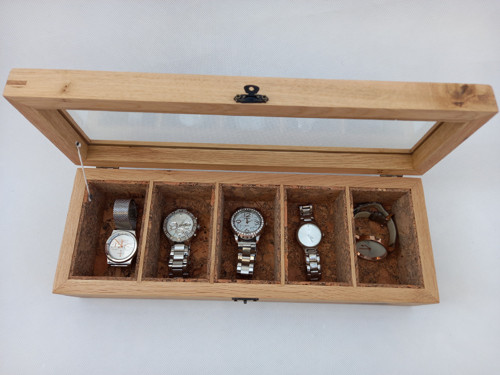 Dubový box na hodinky — foto 4