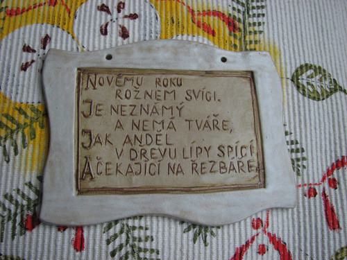 Přání novoroční - keramika — foto 5