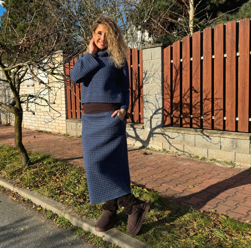 Sukně modrá — foto 6