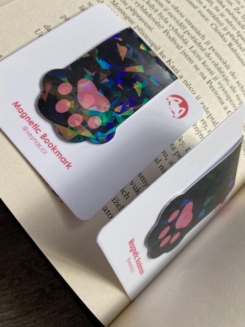 Magnetická záložka - černá — foto 6