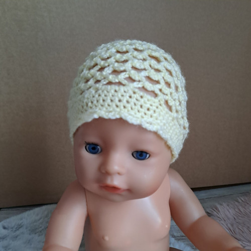 Baby Born 43 - háčkovaná čepička — foto 2
