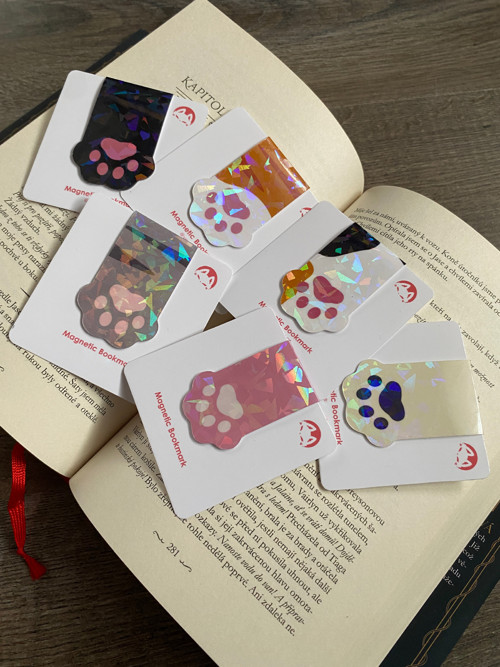 Magnetická záložka - černá — foto 4