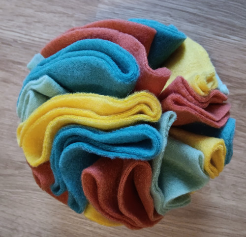 Čmuchací koule - snuffle ball - 16cm — foto 2