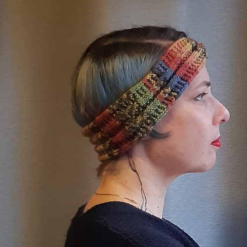 Obyčka - vlněná čelenka — foto 3
