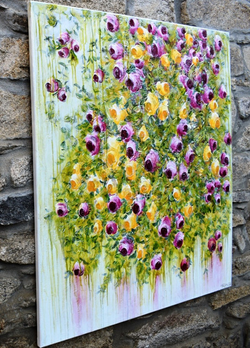 Závoj růží.......100x110cm — foto 6