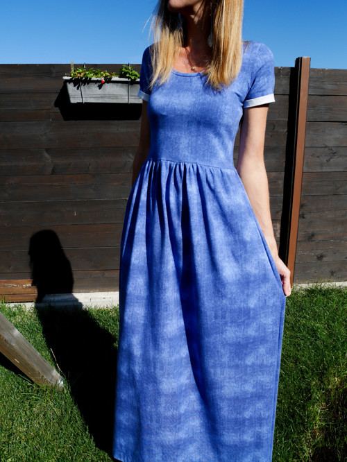 Dámské šaty Jeans - vel. 36 — foto 2