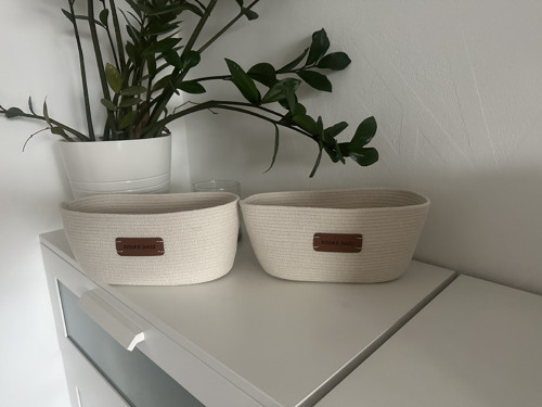 Objednávka 4x košíček - slonová kost — foto 2