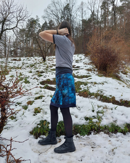 Sukně z teplákoviny — foto 3
