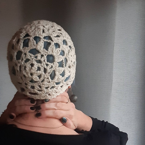 Romantická krajková čepička — foto 5