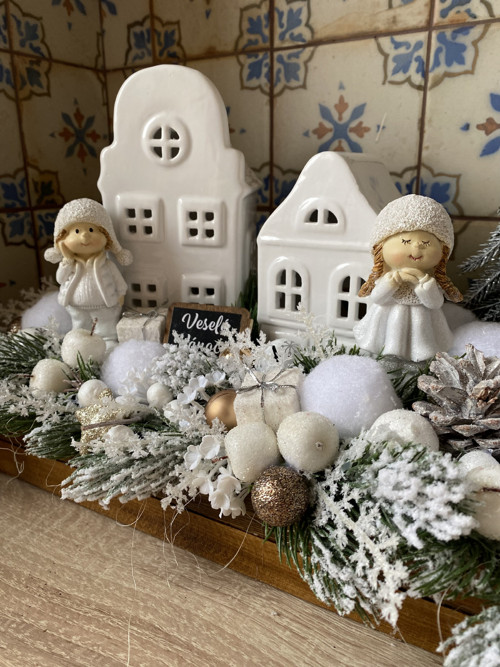 Velká dekorace Bílá zima — foto 5