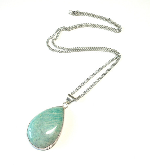 Amazonit, chirurgická ocel — foto 3