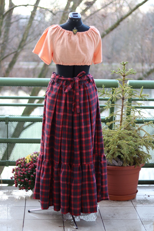 Kanýrová country sukně — foto 3