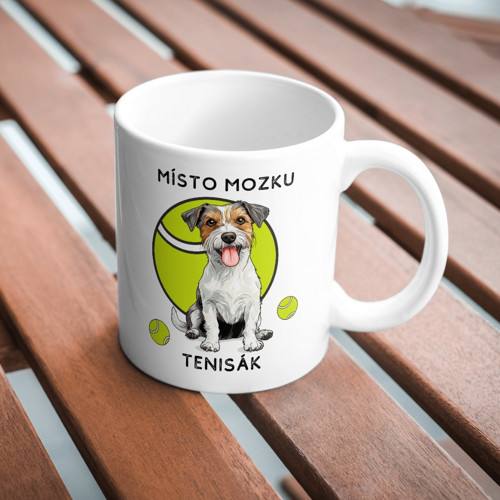 Místo mozku tenisák - Hrníček — foto 2