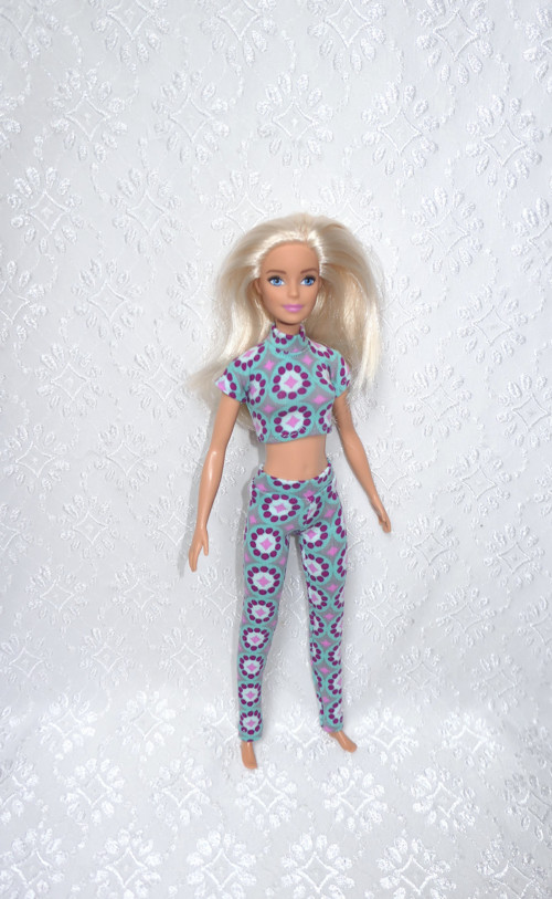 Barbie - komplet - legíny a tričko — foto 2