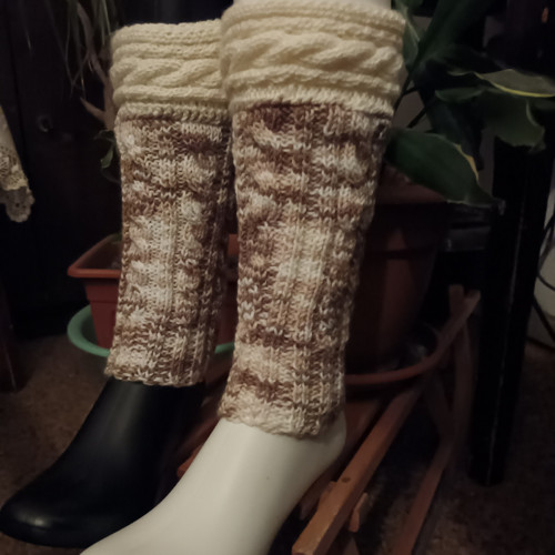Pletené návleky "Tera" — foto 3