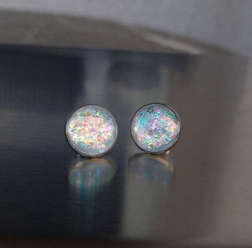 Duhovky třpytivé 12 mm — foto 2