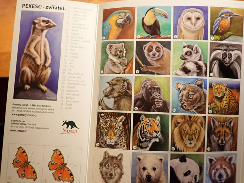 Pexeso Zvířata I. - lemur kata — foto 4