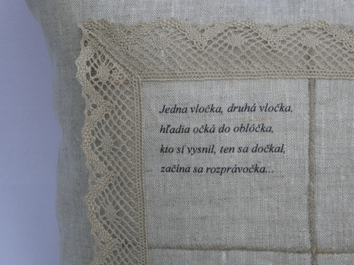 Povlak ľanový Oblôčik — foto 4