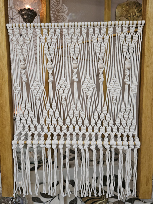 Autorský BOHO MACRAME PARAVAN 175 — foto 2