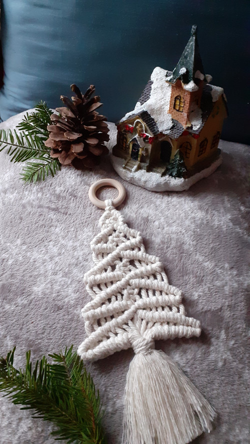 Macramé stromek — foto 4