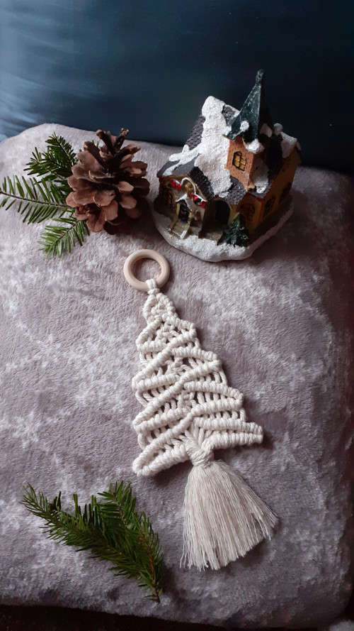 Macramé stromek — foto 2