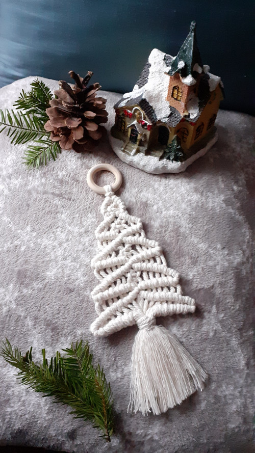 Macramé stromek — foto 3