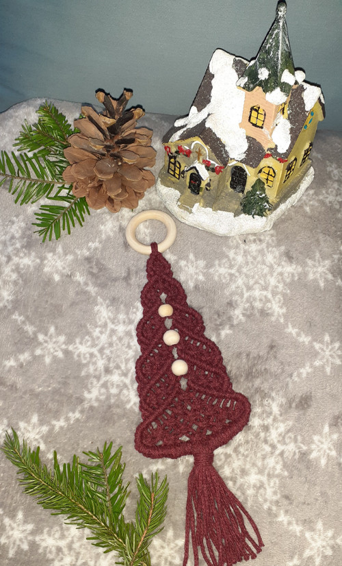 Macramé stromek — foto 4