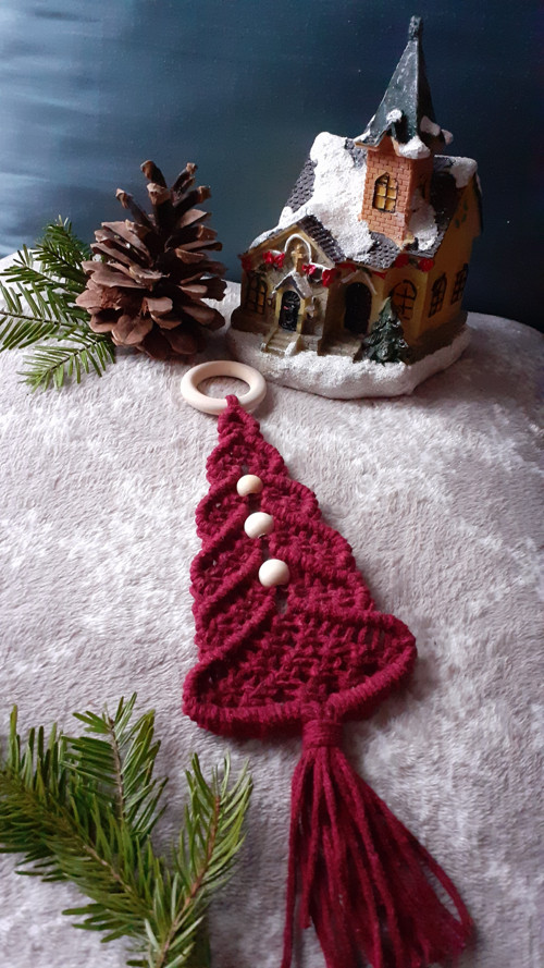 Macramé stromek — foto 3