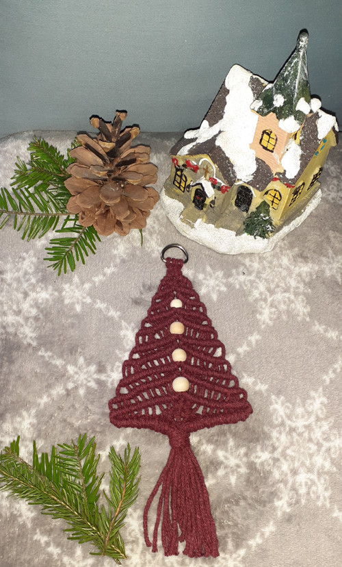 Macramé stromek — foto 5