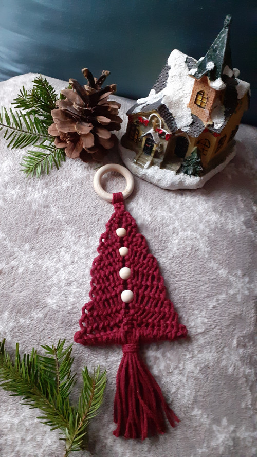 Macramé stromek — foto 2