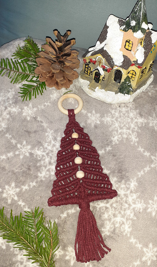 Macramé stromek — foto 3