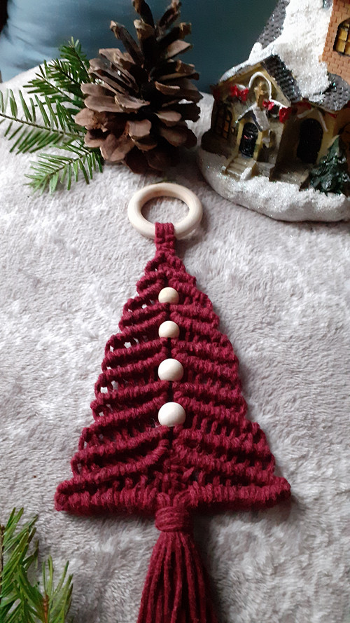 Macramé stromek — foto 4