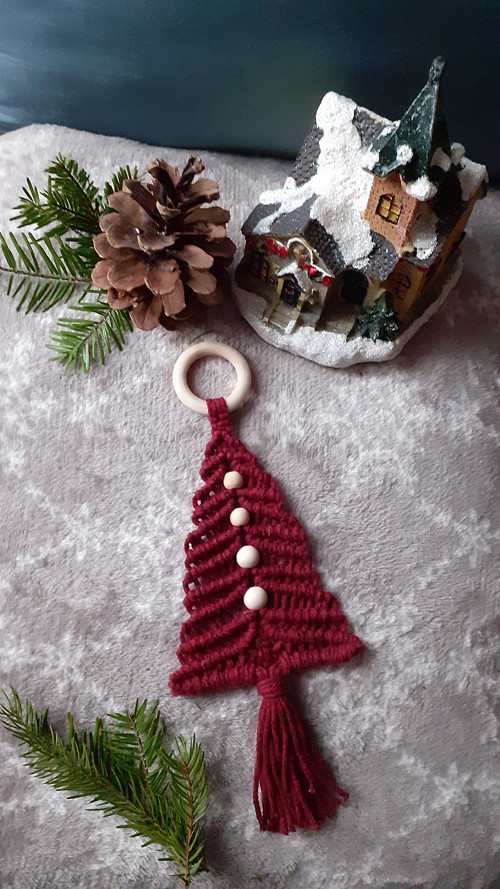 Macramé stromek — foto 5