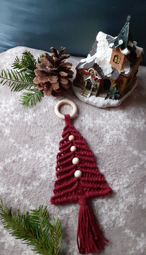 Macramé stromek — foto 6
