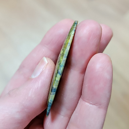 Serpentin, ID 4445, 50x27 mm — foto 3