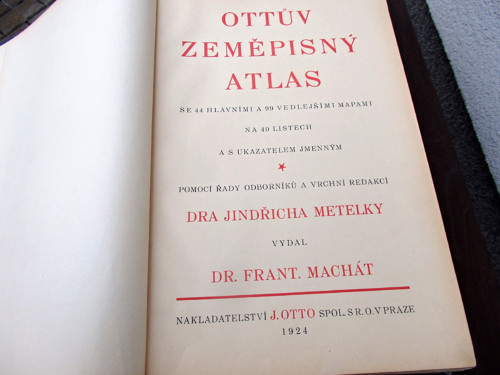 Ottoův zeměpisný atlas — foto 2