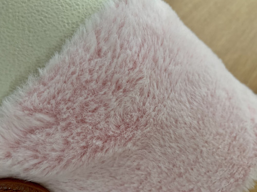 Kožešina kožíškový lem pro Obag standard růžový — foto 3