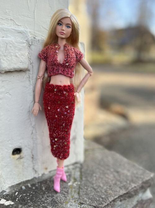 Set pro Barbie červená — foto 3