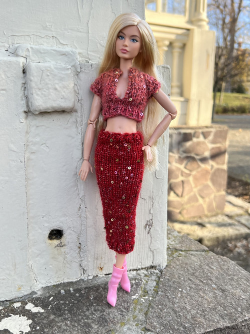 Set pro Barbie červená — foto 5