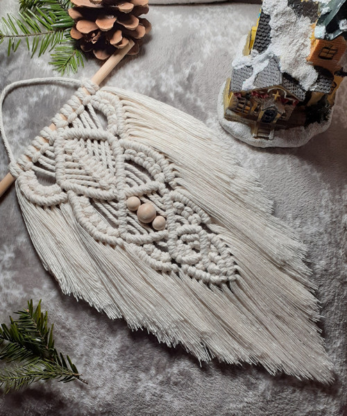 Macramé dekorace — foto 4